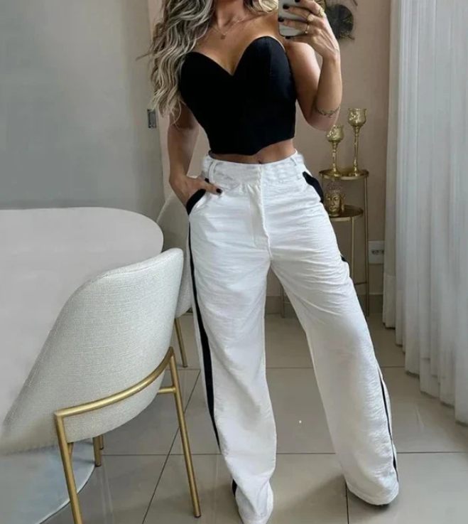 Conjunto Bicolor Elegante- Valeria