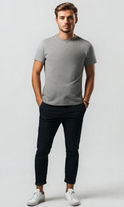 Camiseta Básica Hombre